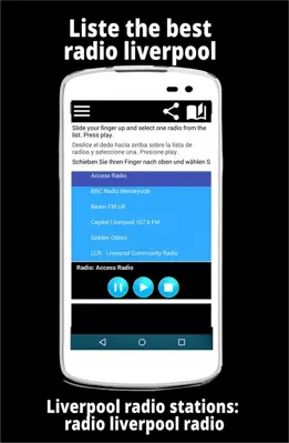 Liverpool radio stations radio liverpool radio android App screenshot 0